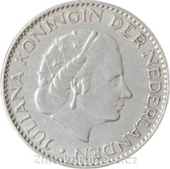 Holandsko - 1 gulden 1957