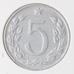 5 haléř 1966