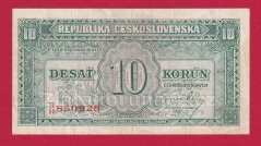 10 Kčs b.l.1945 SH