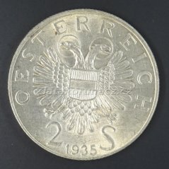 Rakousko - 2 schilling 1935 - Lueger