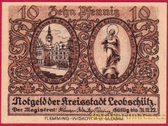 Leobschütz - 10 pfennig - 1922
