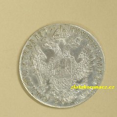 1 tolar konvenční 1824 C