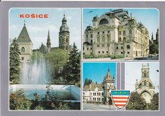 Košice - znak, významné stavby