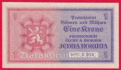 1 koruna 1940 C 018