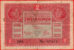 Rakousko-Uhersko - 2 Kronen 1917 1284