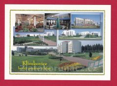 Klimkovice - pozdrav z lázní, jodová sanatoria Klimkovice