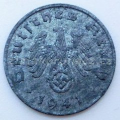 Německo - 1 Reichspfennig 1941 D