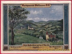 Waldhausen - 80 haléřů - 1921