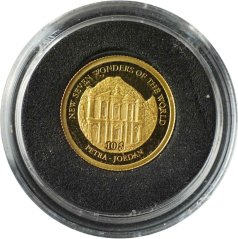 Zlatá mince - Šalamounovy ostrovy 10 Dollar 2009 - Město Petra