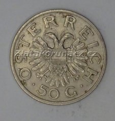 Rakousko - 50 groschen 1935