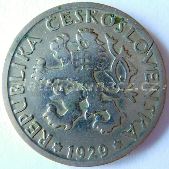 1 koruna 1929