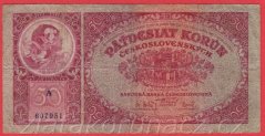 50 korun 1929 A