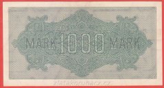 Německo - 1000 mark 15.9.1922 - série P-GD