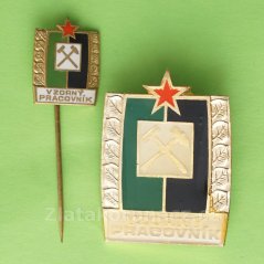 Vzorný pracovník OKD + miniatura