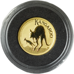 Zlatá mince Austrálie - 15 Dollars 2022 1/10 Oz Nugget Kangaroo Klokan