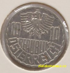Rakousko - 10 groschen 1952