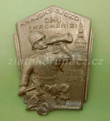 Krajský sjezd OHJ v Kroměříži 1948
