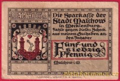 Malchow - 75 pfennig