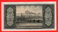 100 Kčs b.l. 1945 PN. perf.