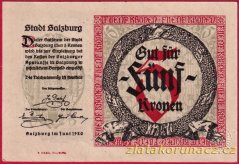 Salzburg - 5 korun - 1920