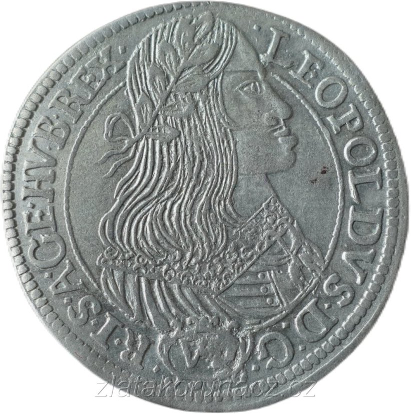 VI. Krejcar 1661 K.B.
