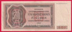 500 Korun 1942 II. vydání Ga neperf.