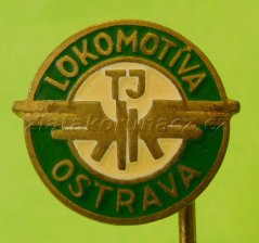 TJ Lokomotiva Ostrava-zeleno-bílý