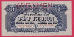 5 korun 1944 XA