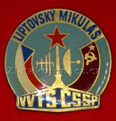 Za aktivní pomoc při výstavbě a budování VVTŠ Liptovský Mikuláš