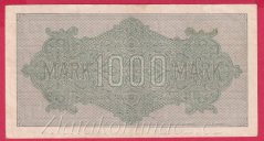 Německo - 1000 mark 15.9.1922 - série D-GB