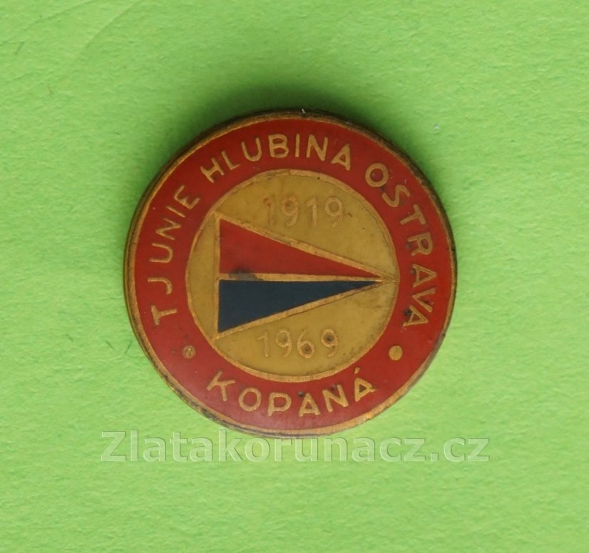 Kopaná 1919-1969 TJ Unie Hlubina Ostrava