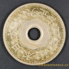Japonsko - 10 sen 1923 (12)