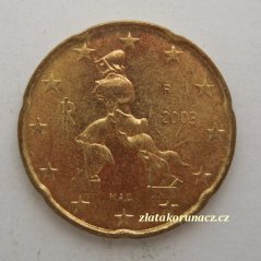 Itálie - 20 Cent 2003