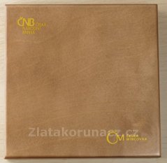 Sada oběžných mincí 2019 proof - dřevěná etue