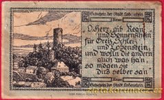 Lobenstein - 25 pfennig - 1919