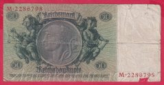 Německo - 50 Reichsmark 30.3.1933 - série M - E - 7 m.č.