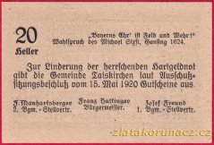 Taiskirchen - 20 haléřů - 1920