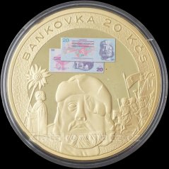Československé bankovky - Bankovka 20 korun