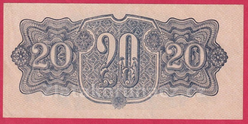 20 korun 1944 série EY