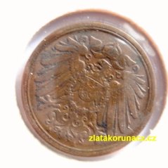 Německo - 1 Reich Pfennig 1906 A