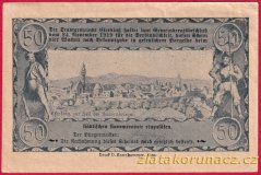 Eferding - 50 haléřů - 1920 - zelený tisk