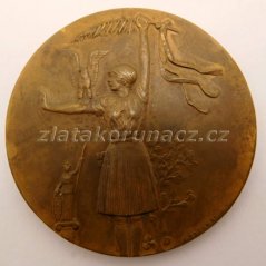 Závody žen Č.O.S. v Župách 1935