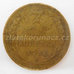Rusko - 3 kopějka 1936