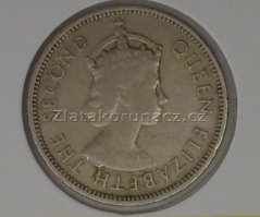 Seychelles - 1/2 ruppe 1954