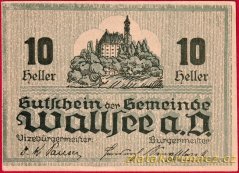 Wallsee - 10 haléřů - 1920