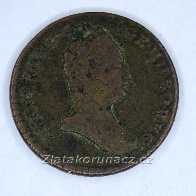 1/2 krejcar b.l.-varianta