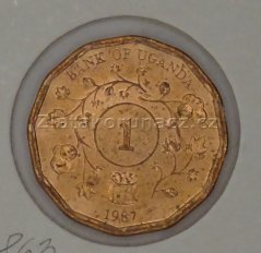 Uganda - 1 shillng 1987