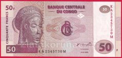 Kongo - 50 Francs 2000