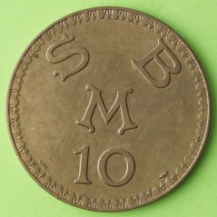 Monako - hrací známka II.