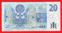 Česká republika - 20 korun 1994 B 05
